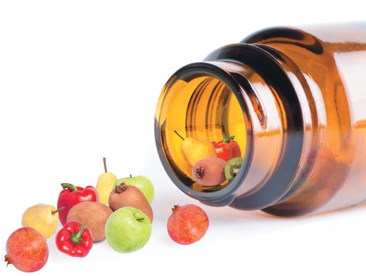 Здоровая пища против витаминов и пищевых добавок